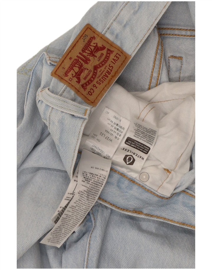 Levi's Hombre 501 Vaqueros Rectos W27 L32 Algodón Azul
