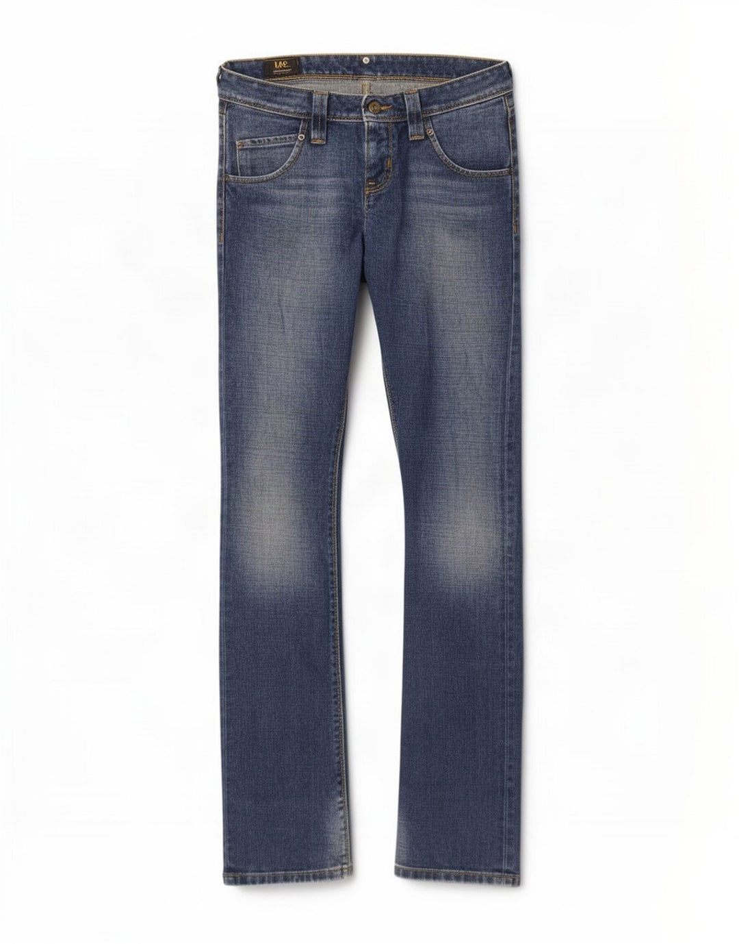 Vaqueros Lee Maddox Bootcut para mujer W28 L35 Algodón azul