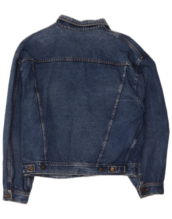 Chaqueta vaquera vintage para hombre IT 52 XL Algodón azul