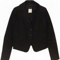 Patrizia Pepe Chaqueta Blazer De 2 Botones Para Mujer IT 44 Algodón Negro Mediano