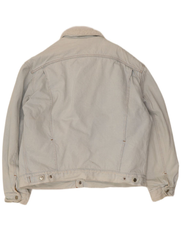 Rifle Chaqueta vaquera Sherpa para hombre UK 44 2XL Algodón azul