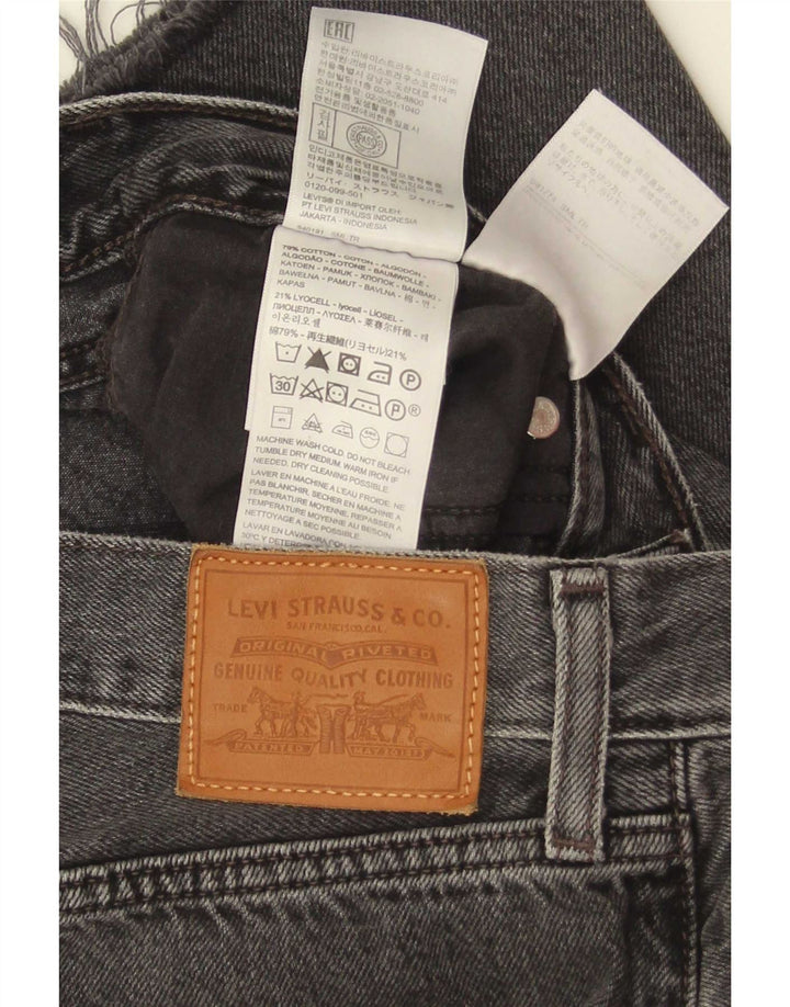 Levi's Vaqueros Acampanados De Tiro Alto Para Mujer W30 L26 Algodón Gris