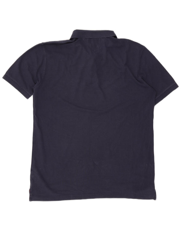 Tommy Hilfiger Polo de corte regular para hombre 2XL Algodón azul marino