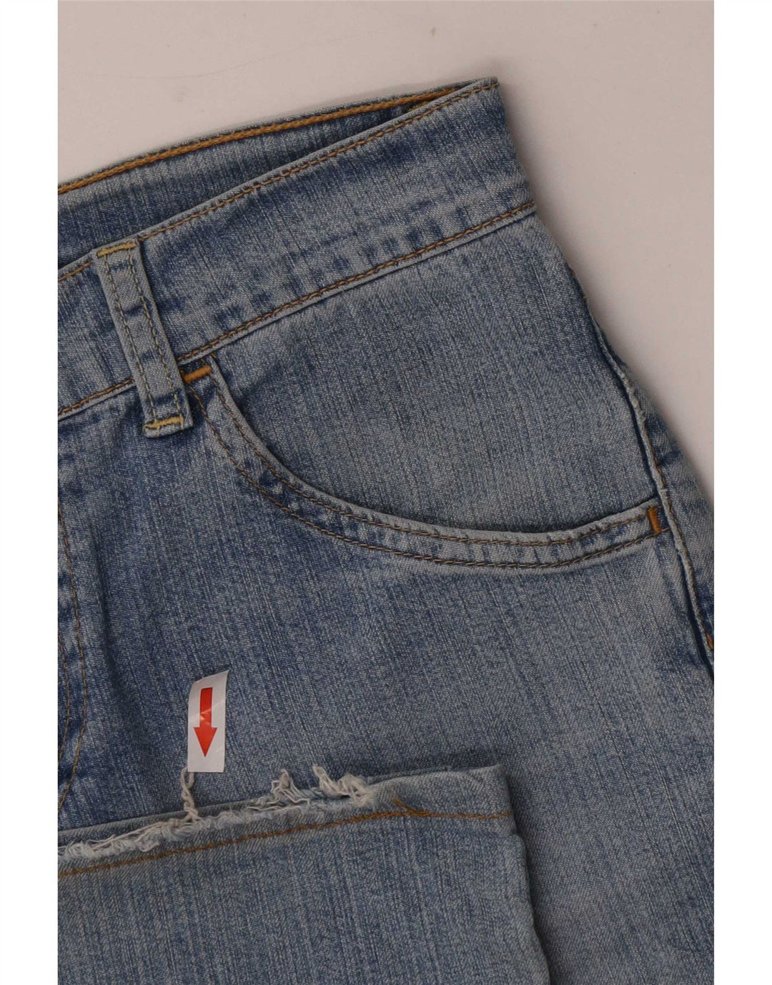 Vaqueros Levi's Flare Flare para mujer W26 L27 Algodón azul