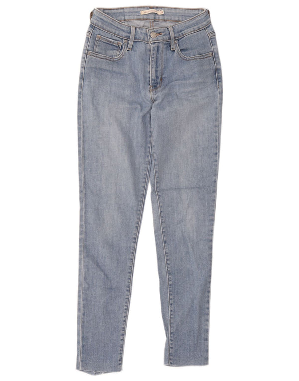 Levi's Vaqueros pitillo de talle alto 721 para mujer W26 L32 Algodón azul