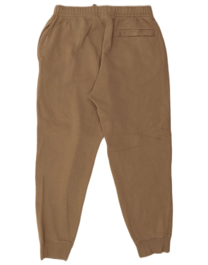 Nike Pantalones De Chándal Gráfico Joggers De Algodón Beige Medio