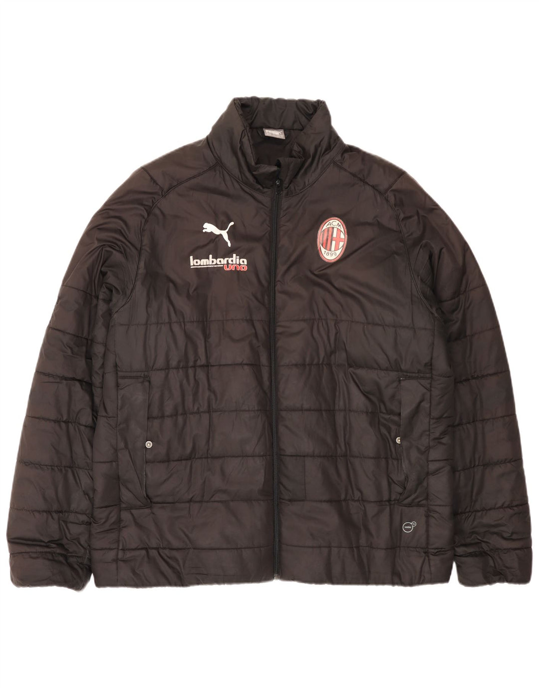 Puma AC Milan Chaqueta Acolchada para Hombre UK 42 XL Negro