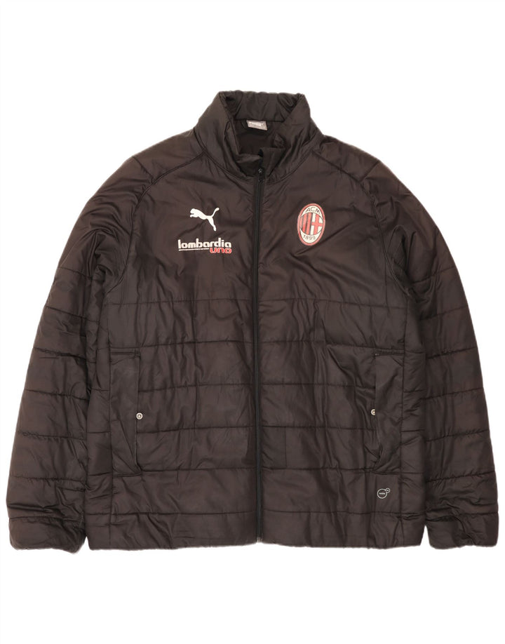 Puma AC Milan Chaqueta Acolchada para Hombre UK 42 XL Negro