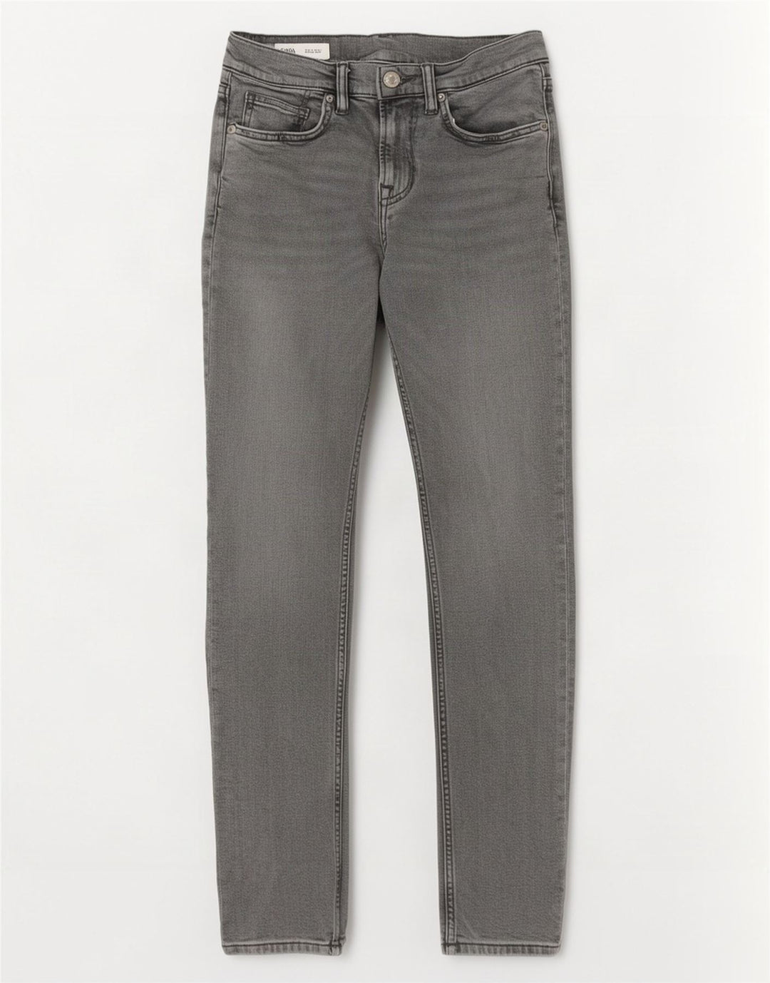 Zara Vaqueros Slim para Hombre EU 36 XS W29 L30 Gris