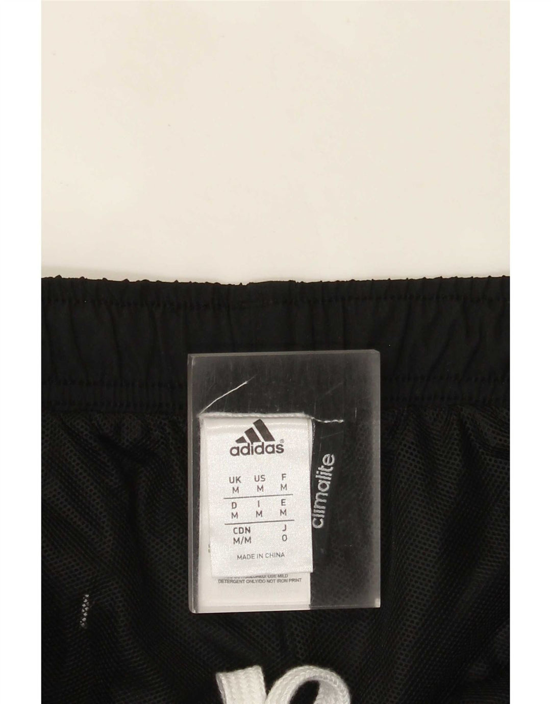 Adidas Mens Climalite Graphic Sport Shorts Medio Negro Poliéster
