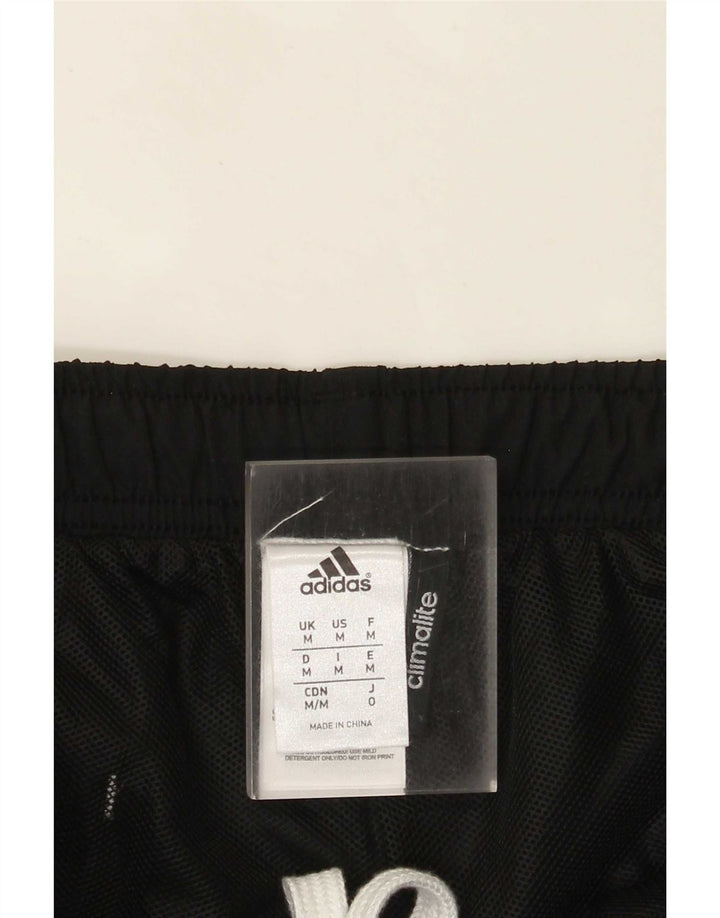 Adidas Mens Climalite Graphic Sport Shorts Medio Negro Poliéster