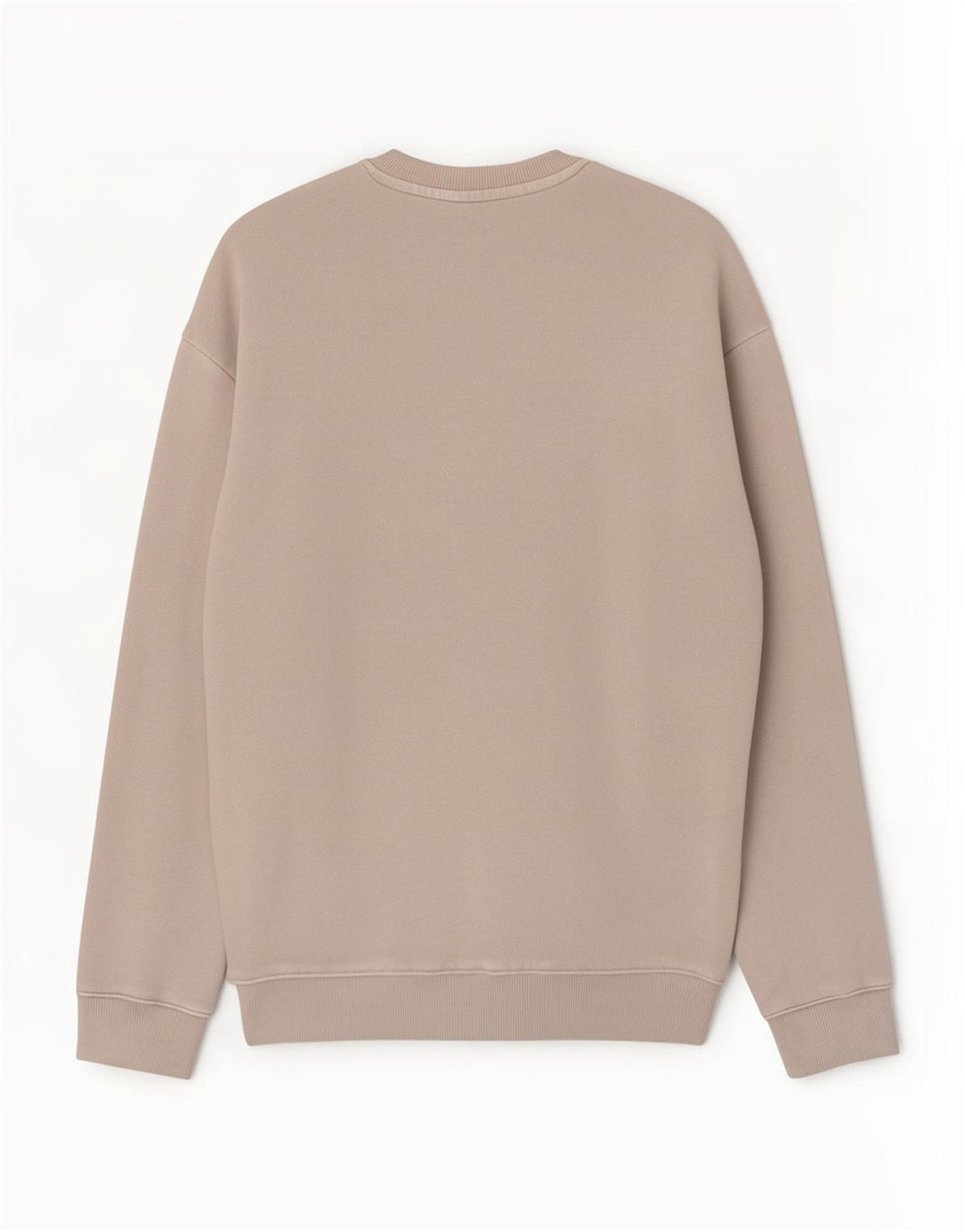 Reebok - Sudadera holgada para hombre, jersey pequeño de algodón gris