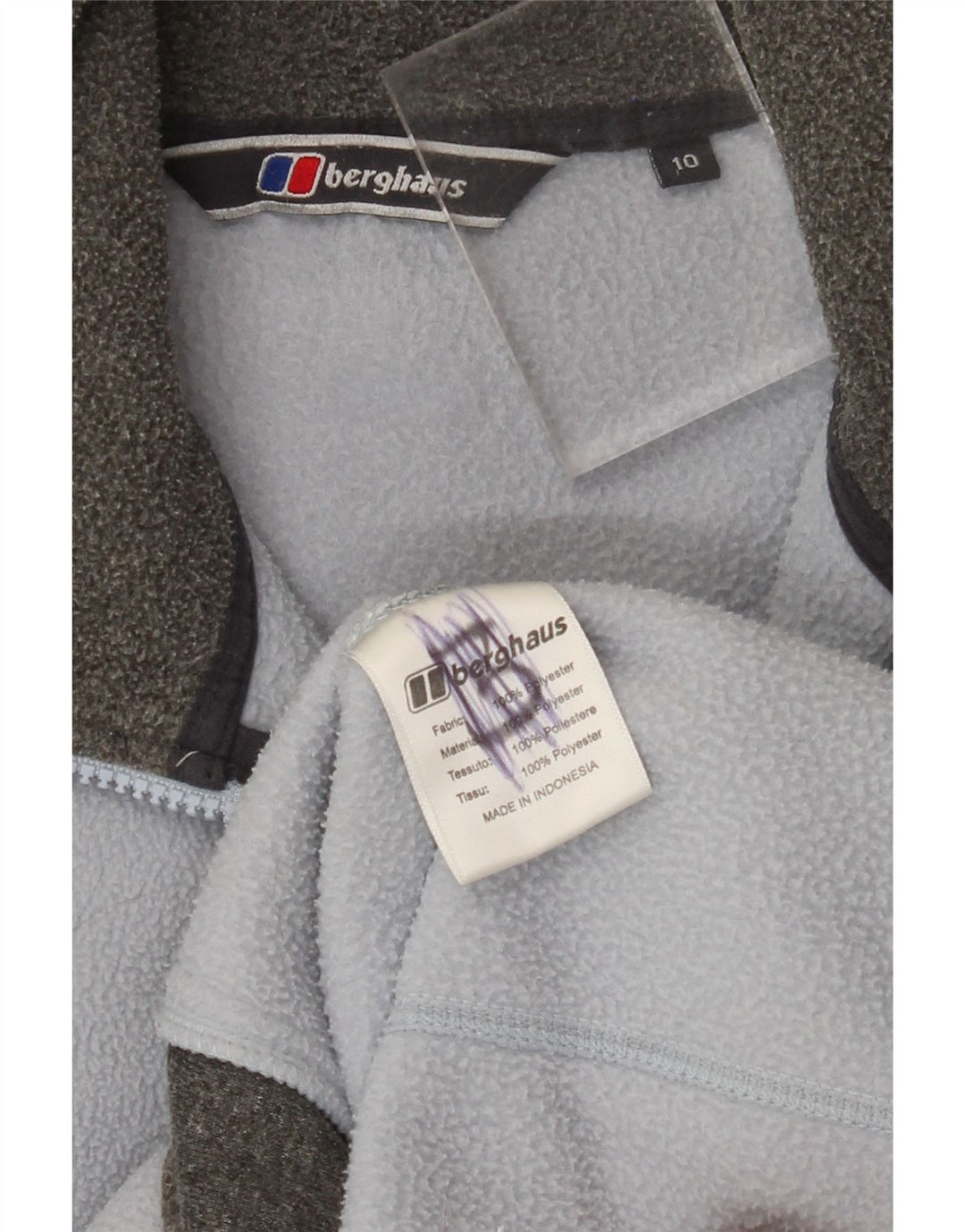 BERGHAUS Chaqueta polar para mujer UK 10 Small Azul Poliéster