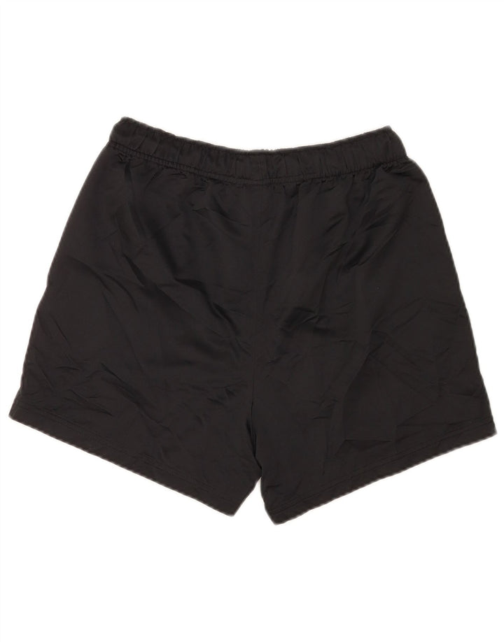Nike Pantalones cortos deportivos gráficos para hombre pequeños deportivos de poliéster negro
