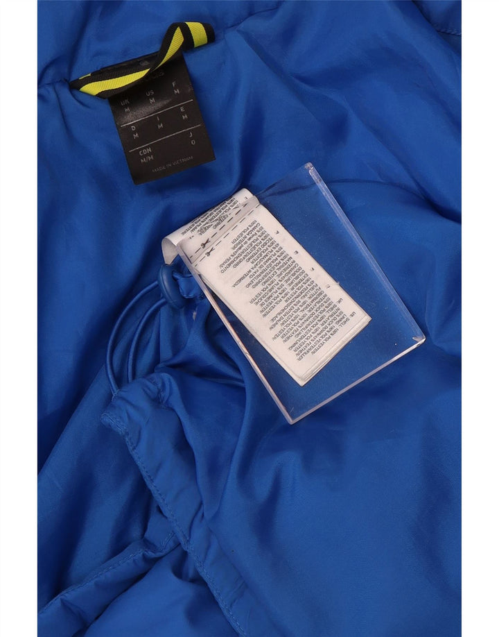 Adidas Chaqueta acolchada para hombre UK 38 Azul medio Poliéster