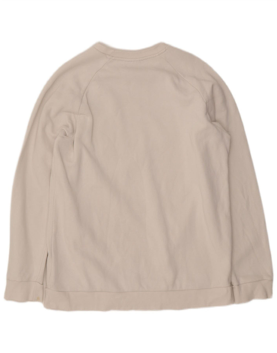ADIDAS Hombre Primegreen Sudadera Jumper Grande Algodón Blanco