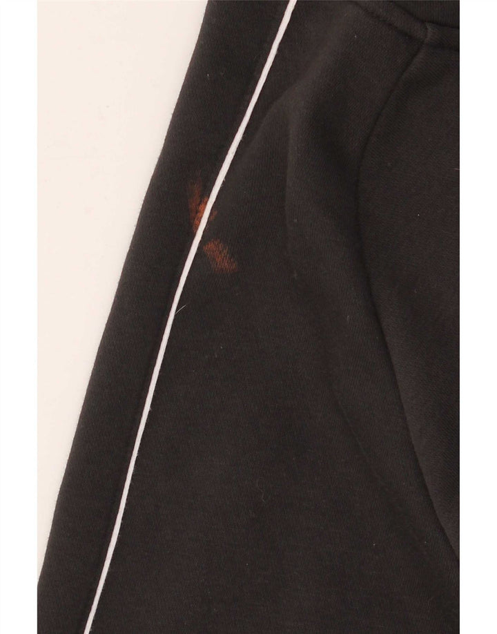 Adidas Hombre Sudadera Con Capucha Jumper Medium Negro Algodón