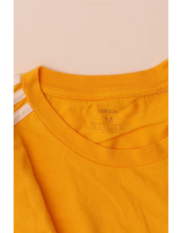 Adidas - Camiseta para mujer (talla 40), color amarillo mediano