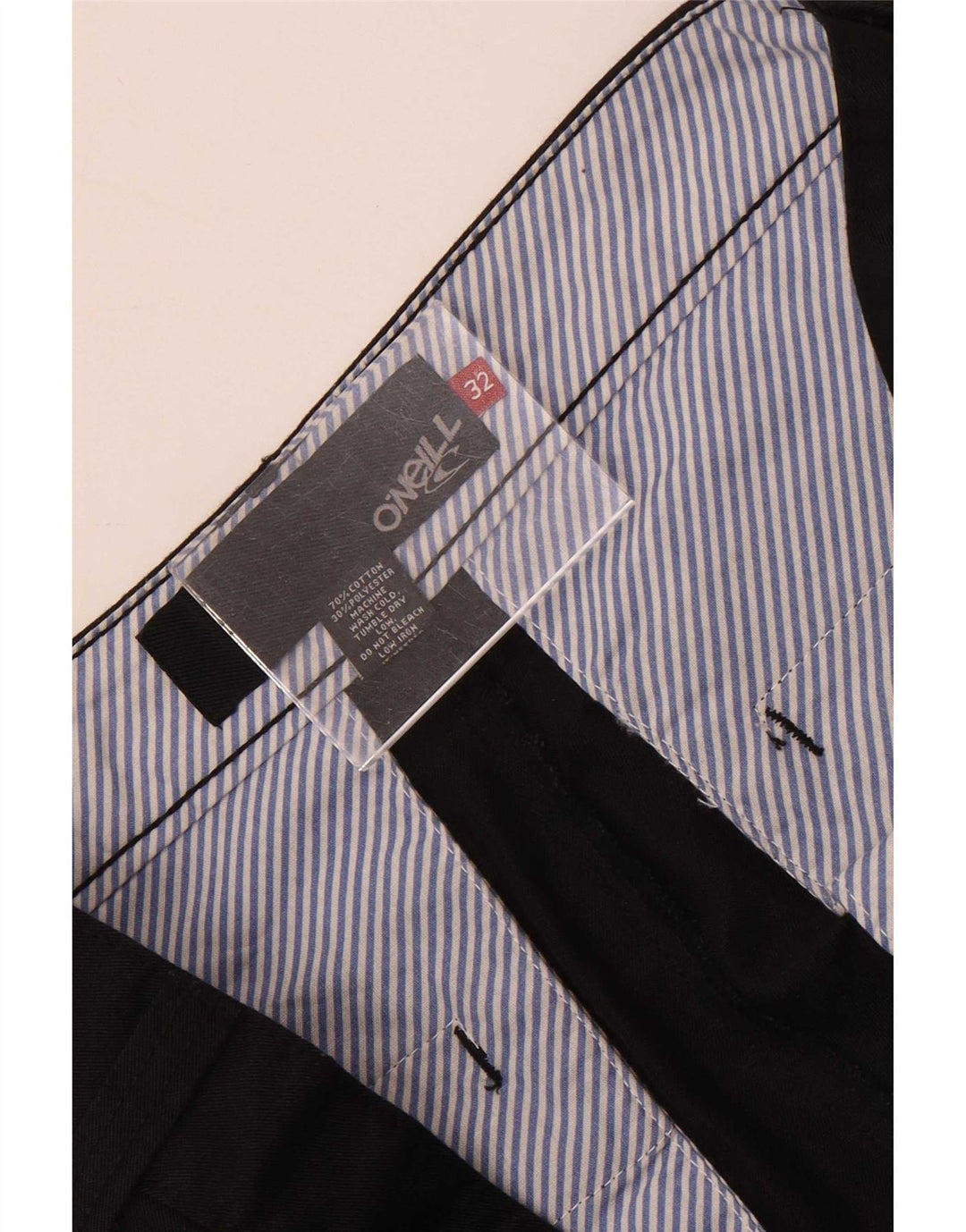 O'Neill Pantalones cortos cargo para hombre W32 Algodón negro mediano