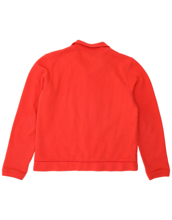 Adidas - Chaqueta de chándal para mujer, talla 40, talla grande, algodón rojo