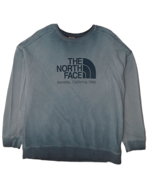 The North Face Sudadera gráfica para mujer Jumper UK 46 Algodón azul grande