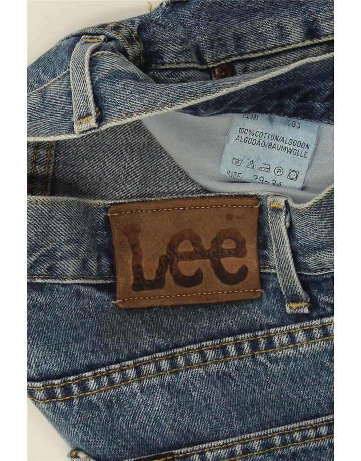 Vaqueros cónicos Lee para hombre W29 L34 Algodón azul