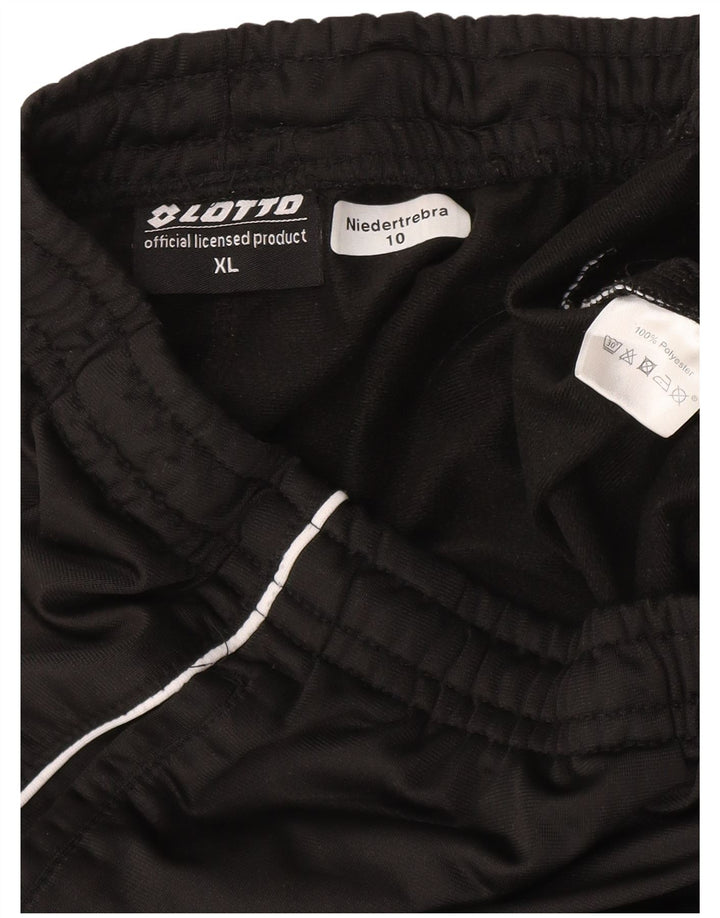 Lotto Pantalón Chándal Hombre XL Negro Poliéster