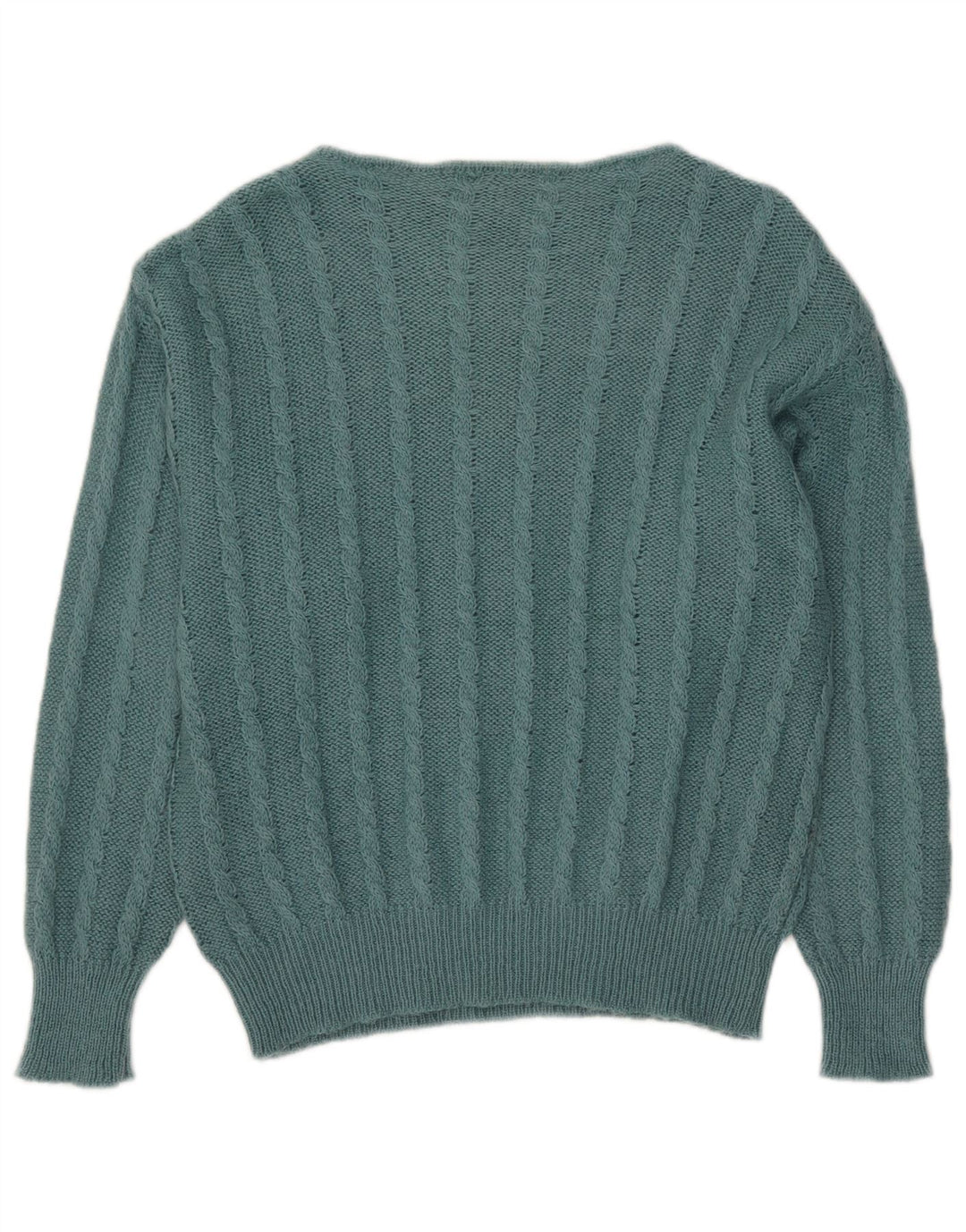 Roberta Puccini Jersey con cuello barco para mujer IT 46 Acrílico azul grande