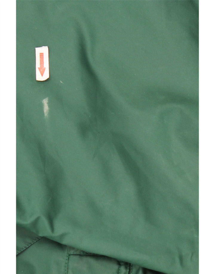K-Way Chaqueta impermeable holgada para hombre UK 36 Small Verde Poliamida