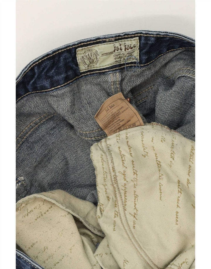 Vaqueros rectos para hombre Fat Face W36 L34 Algodón azul