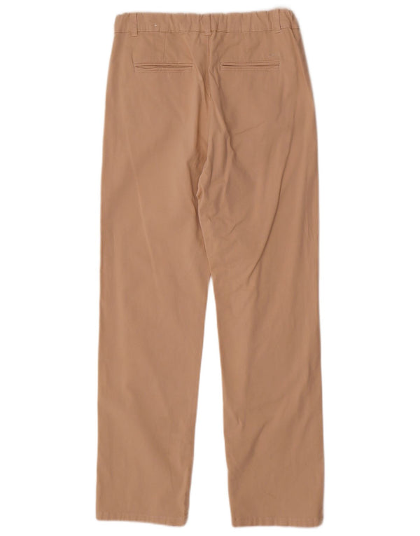 Zara Pantalón chino recto para niño 13-14 años W28 L27 Algodón beige