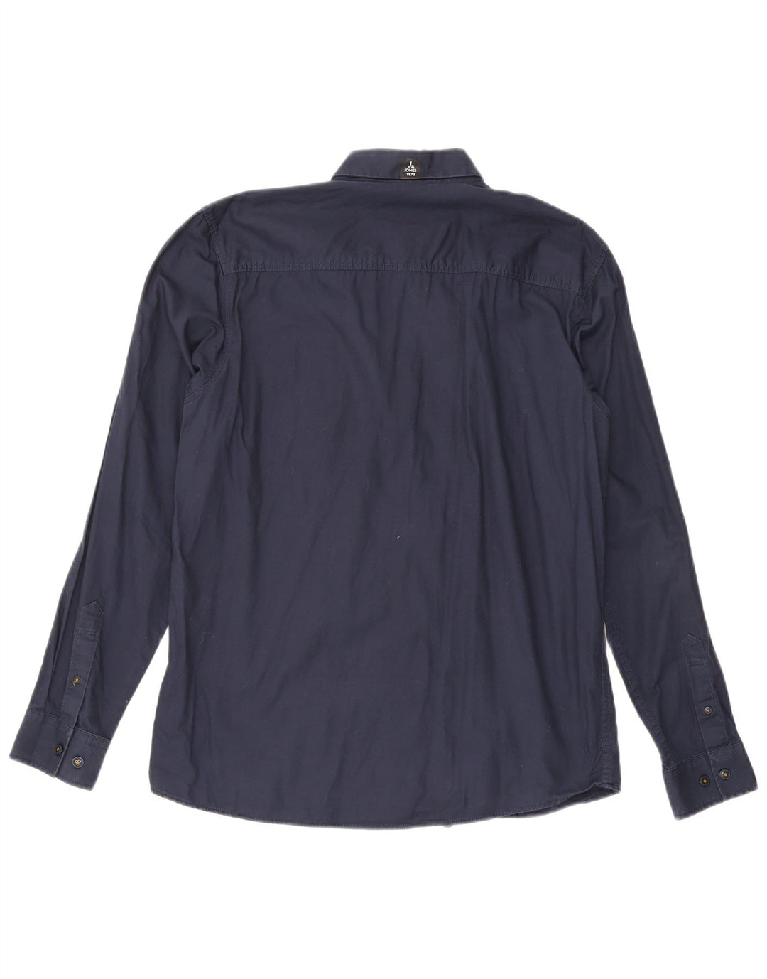 JACK & JONES Mens Workwear Shirt XL Navy Blue Cotton