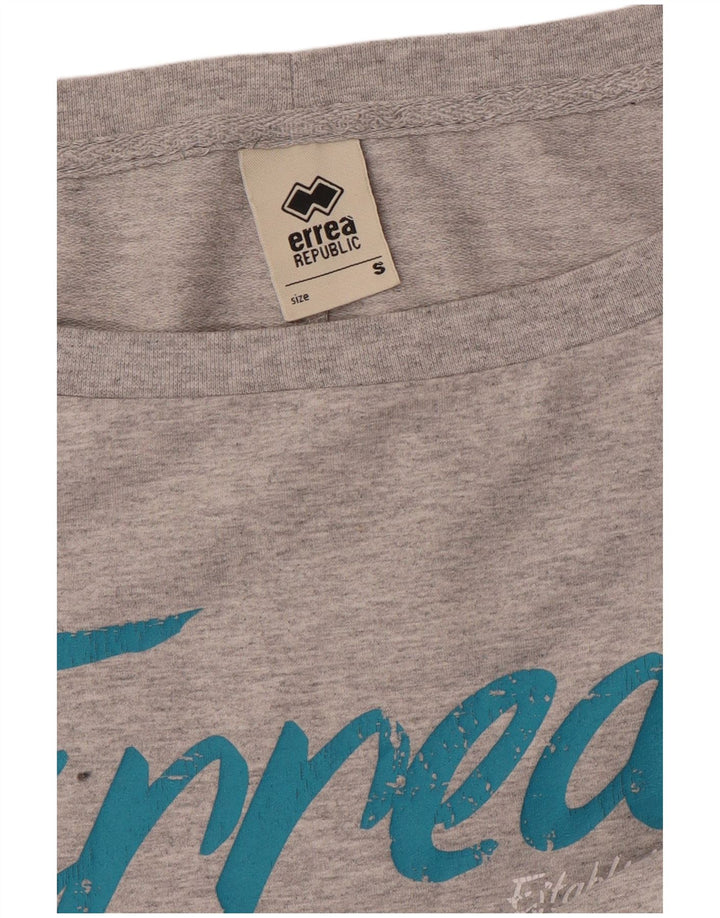 Errea - Sudadera extragrande con hombros descubiertos para mujer, talla 10, color gris