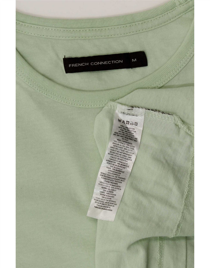 French Connection - Camiseta para hombre, color verde medio, algodón