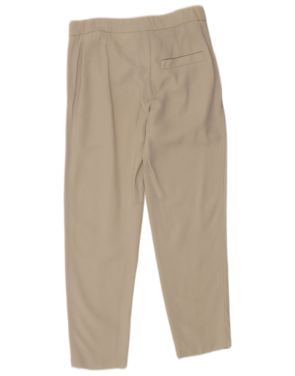 Calvin Klein Pantalones chinos cónicos para mujer US 4 Small W30 L27 Beige