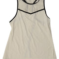 Reebok Camiseta sin mangas gráfica para mujer UK 8/10 Small White