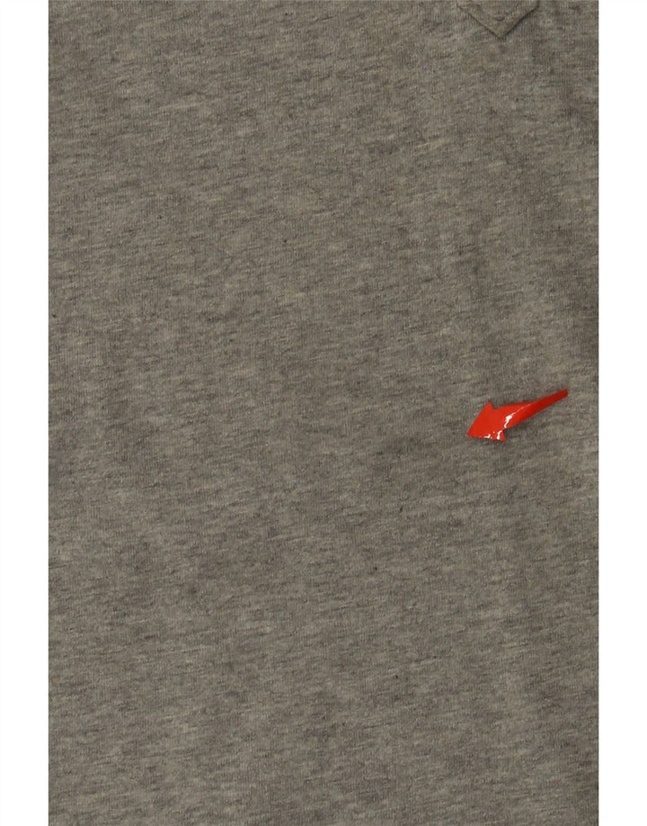 DIESEL Polo Hombre Algodón Gris Medio