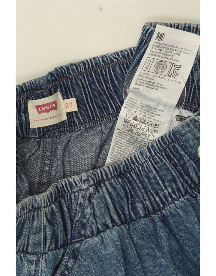 Falda Vaquera Levi's Mujer W27 Small Azul Algodón