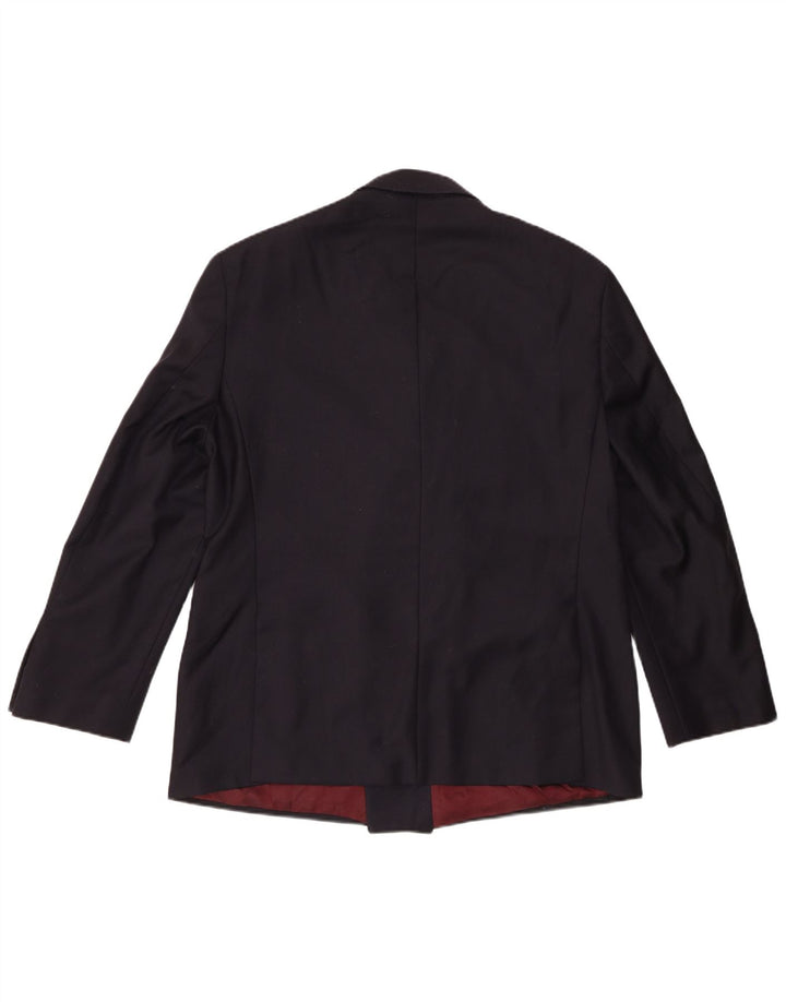Marks & Spencer Chaqueta tipo blazer con doble botonadura para hombre UK 42 Large Azul marino
