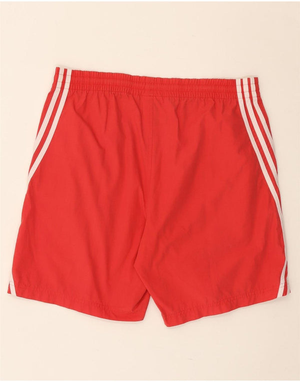 Pantalones cortos deportivos ADIDAS para hombre Poliéster rojo medio
