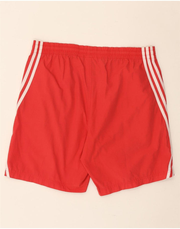 Pantalones cortos deportivos ADIDAS para hombre Poliéster rojo medio