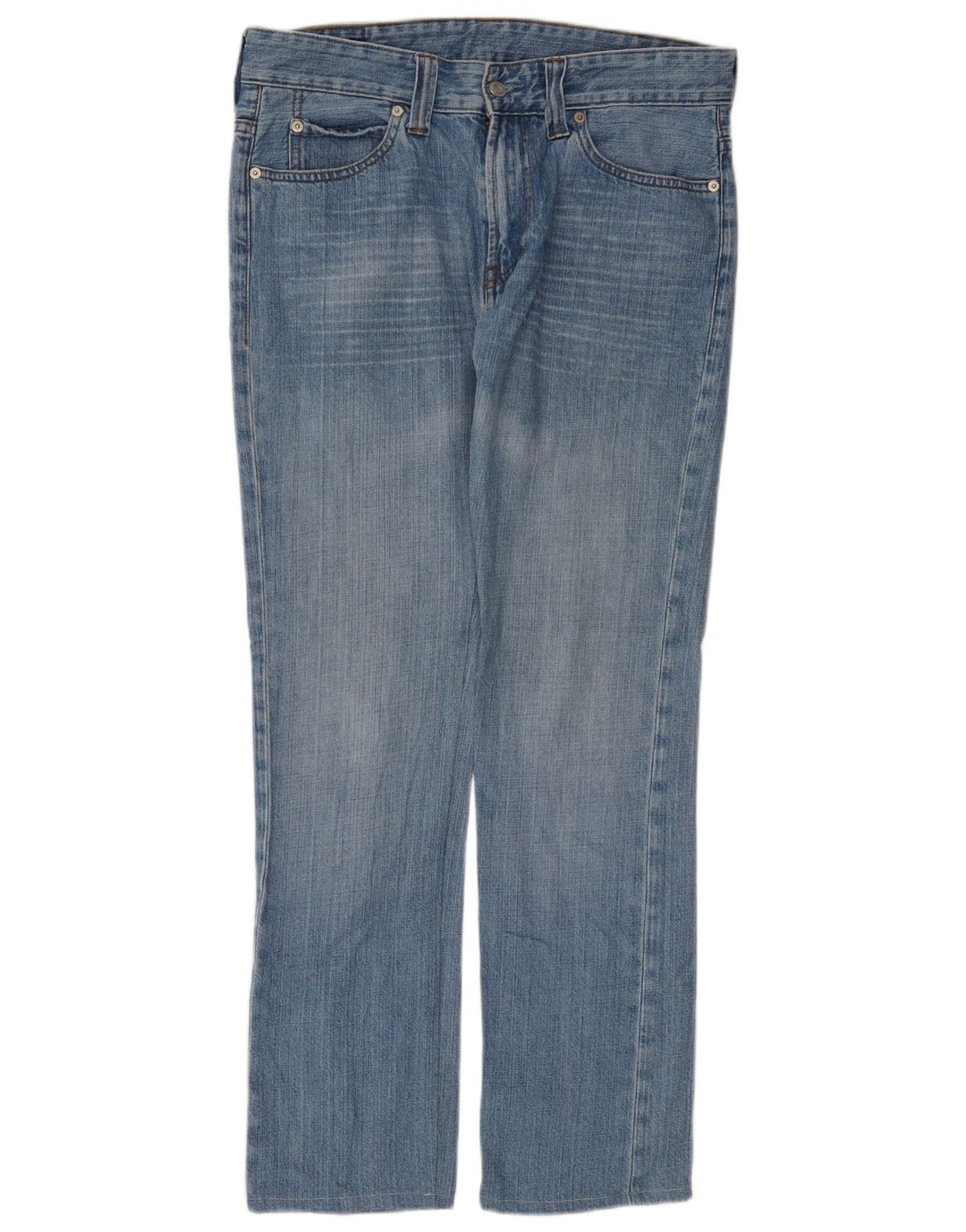 Levi's Jeans rectos 506 para hombre W33 L30 Algodón azul