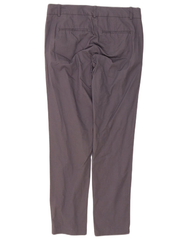 Warehouse Pantalones chinos ajustados para mujer UK 10 Small W30 L30 Algodón gris
