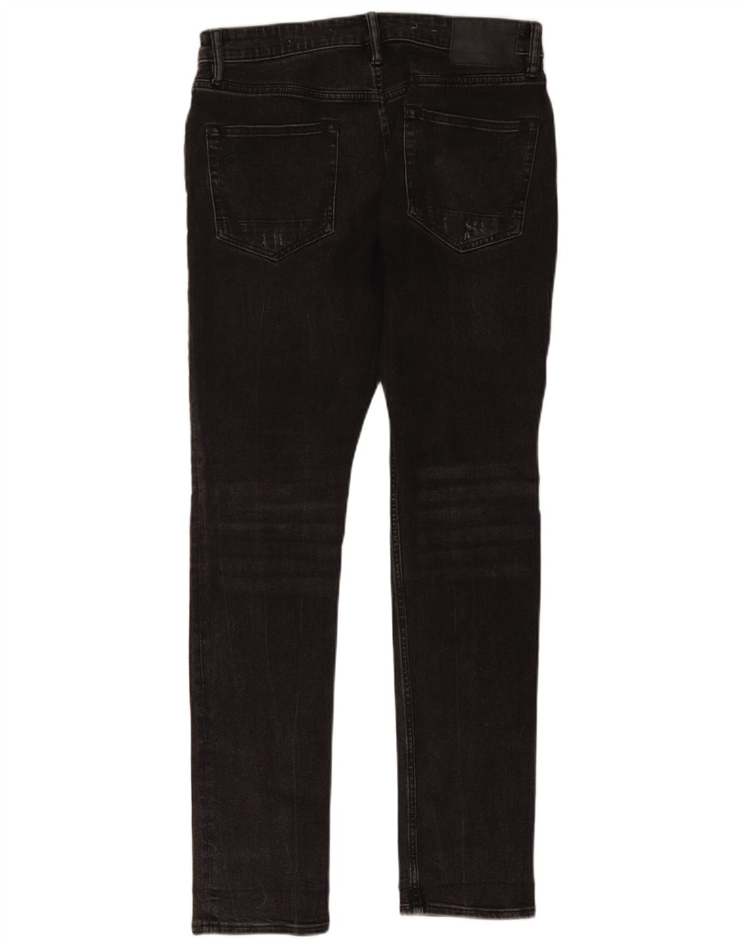 All Saints Jeans ajustados desgastados para hombre W30 L32 Algodón negro