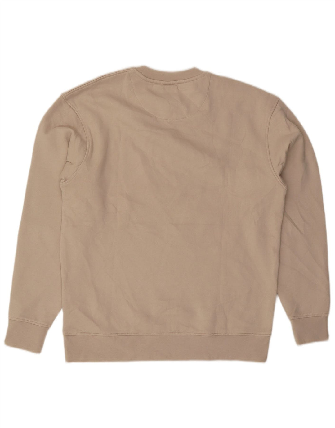 Jack & Jones Hombre Sudadera Jumper Large Beige Algodón