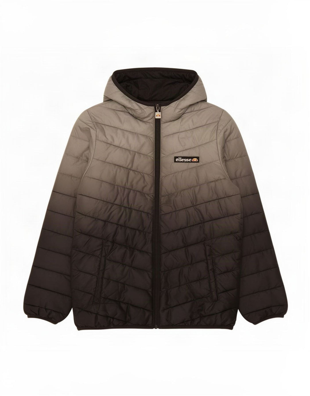 Ellesse Chaqueta acolchada con capucha para niño 12-13 años Gris Tie Dye Poliéster