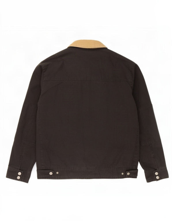 Scania Truck Gear Chaqueta Bomber para Hombre UK 40 Grande Algodón Negro