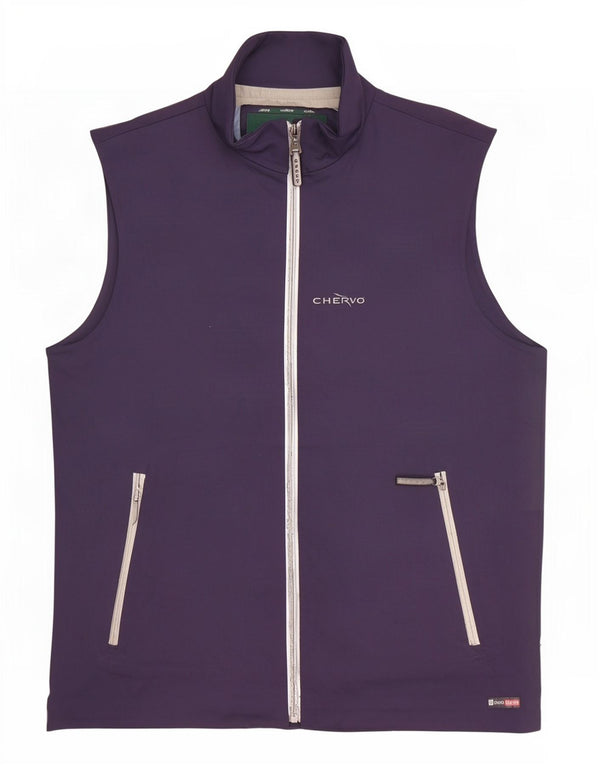 Chervo Chaleco para hombre IT 46 Pequeño Azul marino