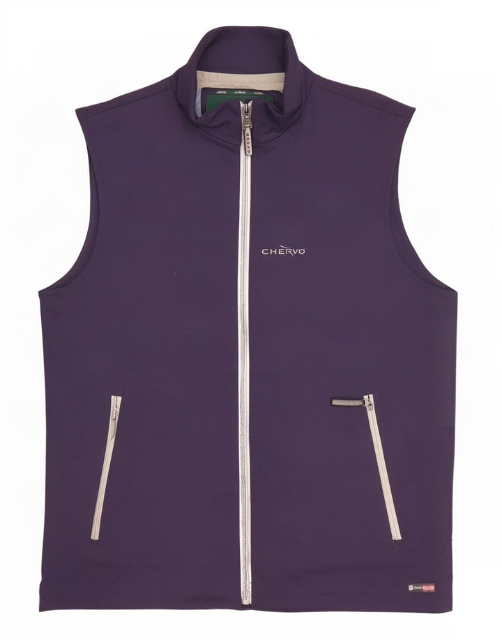 Chervo Chaleco para hombre IT 46 Pequeño Azul marino