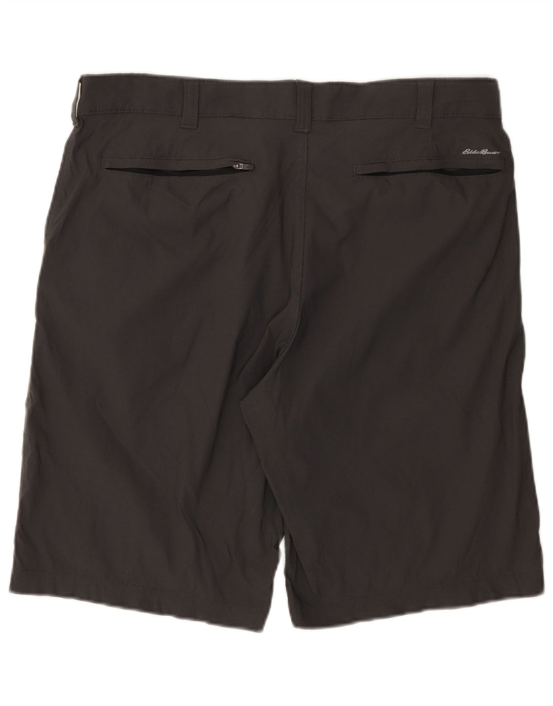 EDDIE BAUER Pantalones cortos chinos para hombre W38 XL Nylon gris